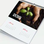 A2 Wall Calendar (7 Sheets)